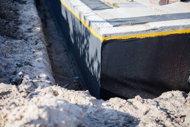 Professional Waterproofing technician working in Solon, OH
